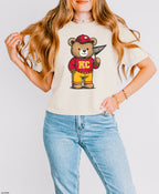 TMT // KC Football Bear MATTE CLEAR FILM