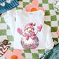 TMT // GLITTER Discoball Snowman MATTE CLEAR FILM
