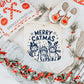 TMT // Merry Catmas NAVY INK