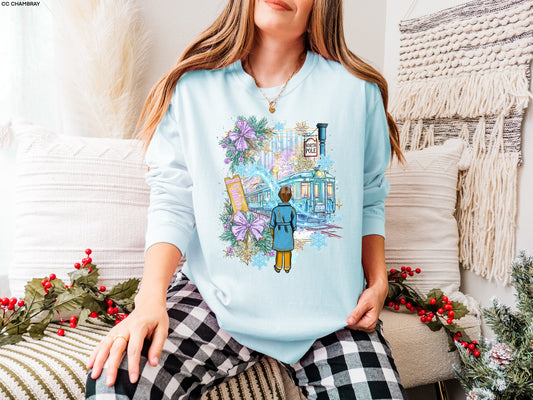 North Pole Train MATTE CLEAR FILM