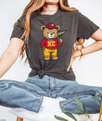 TMT // KC Football Bear MATTE CLEAR FILM