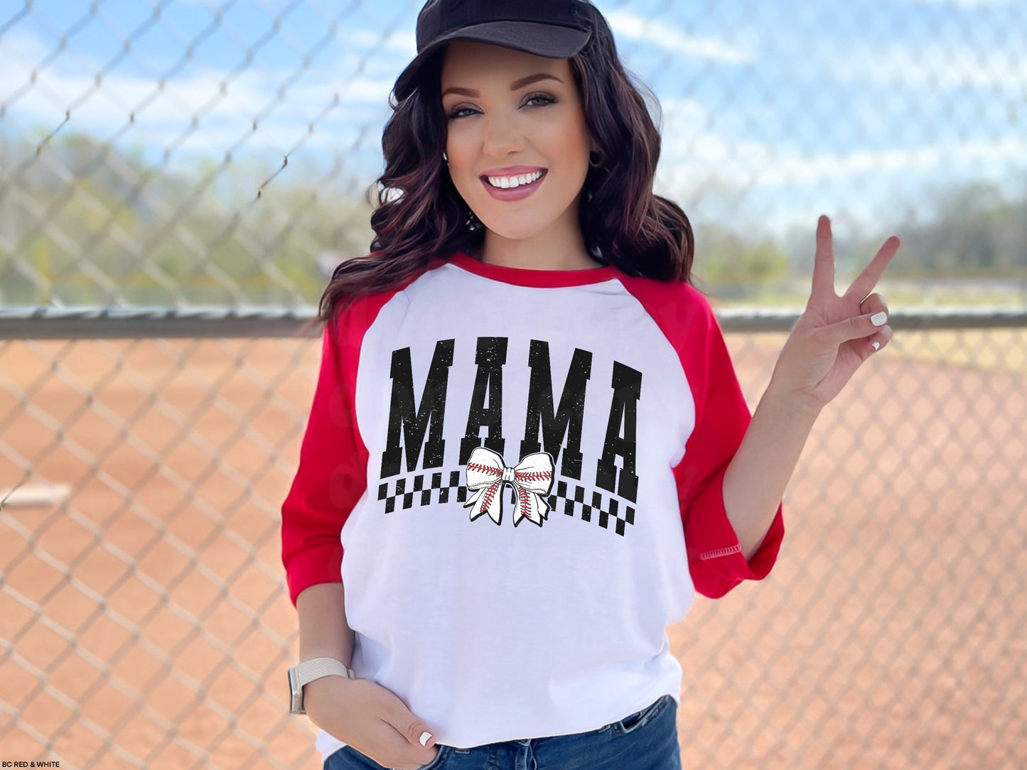 Baseball Mama Coquette With Optional Pocket MATTE CLEAR FILM