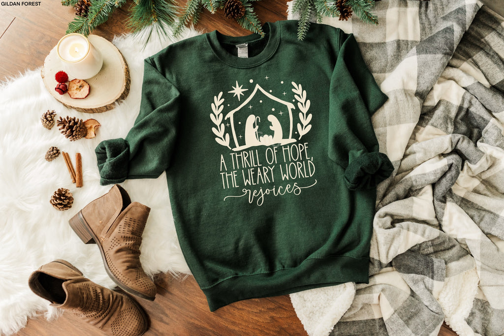 The Weary World Rejoices BEIGE INK