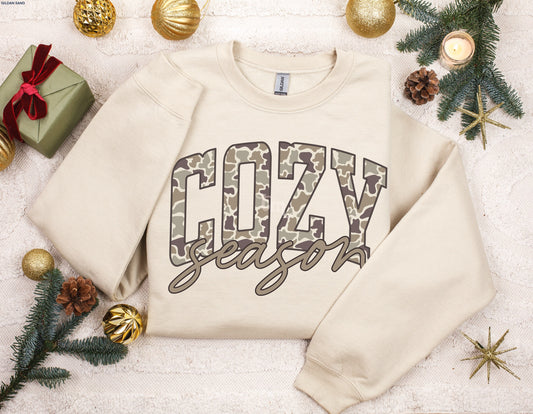 Camo Cozy Season MATTE CLEAR FILM