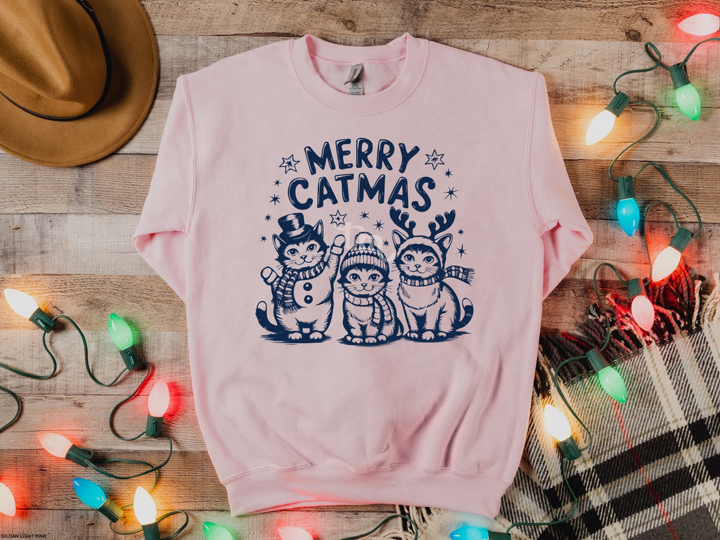 Merry Catmas NAVY INK