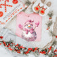 TMT // GLITTER Discoball Snowman MATTE CLEAR FILM
