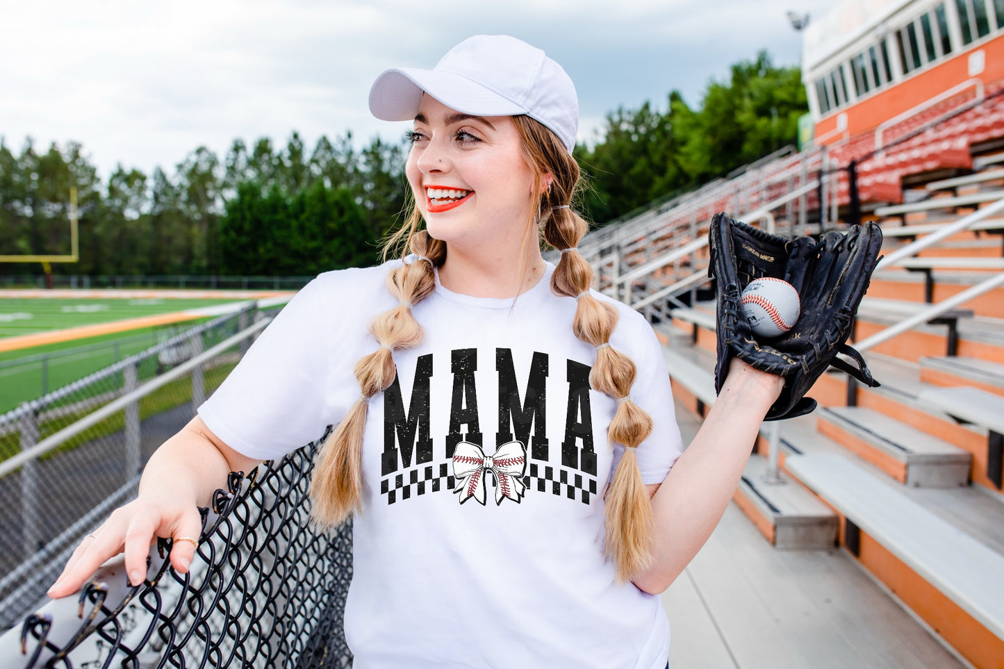 Baseball Mama Coquette With Optional Pocket MATTE CLEAR FILM