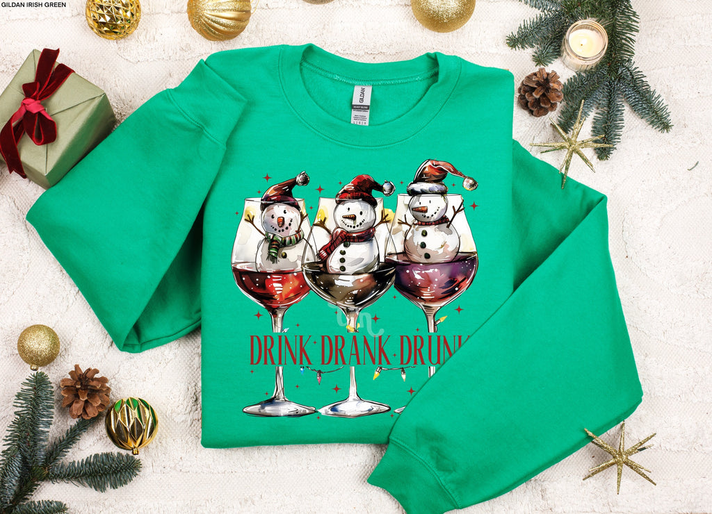 Drink Drank Drunk Wine MATTE CLEAR FILM