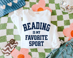 Reading is My Favorite Sport NAVY INK