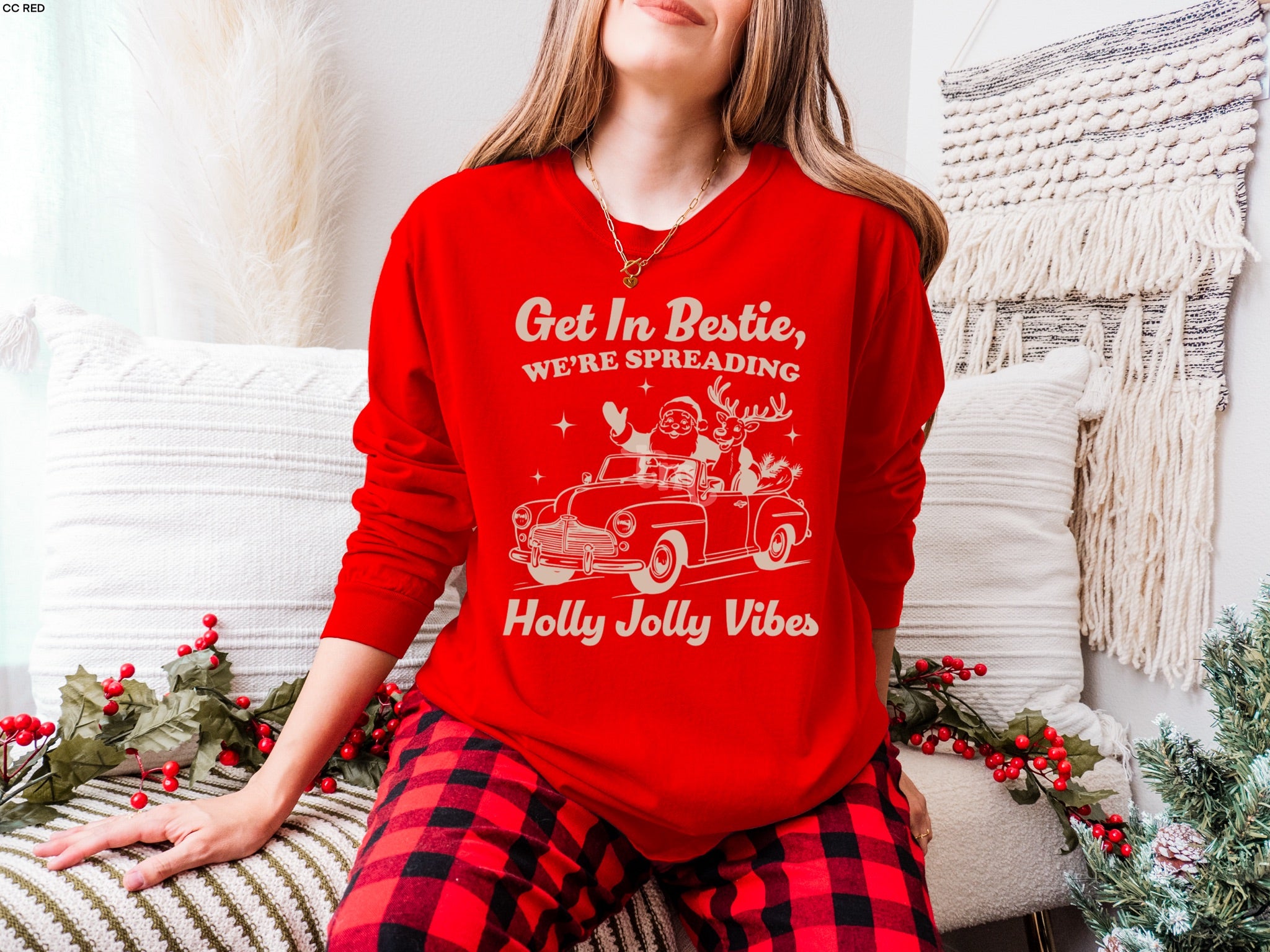 Spreading Christmas Cheer LIGHT TAN INK