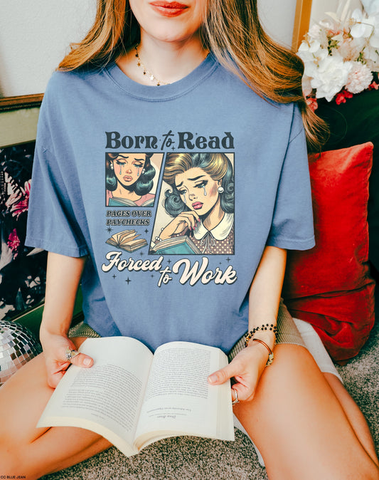 Born to Read MATTE CLEAR FILM