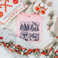 Vintage Christmas DARK NAVY INK