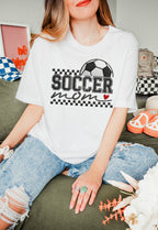 TMT // Faux Embroidery Soccer Mom MATTE CLEAR FILM