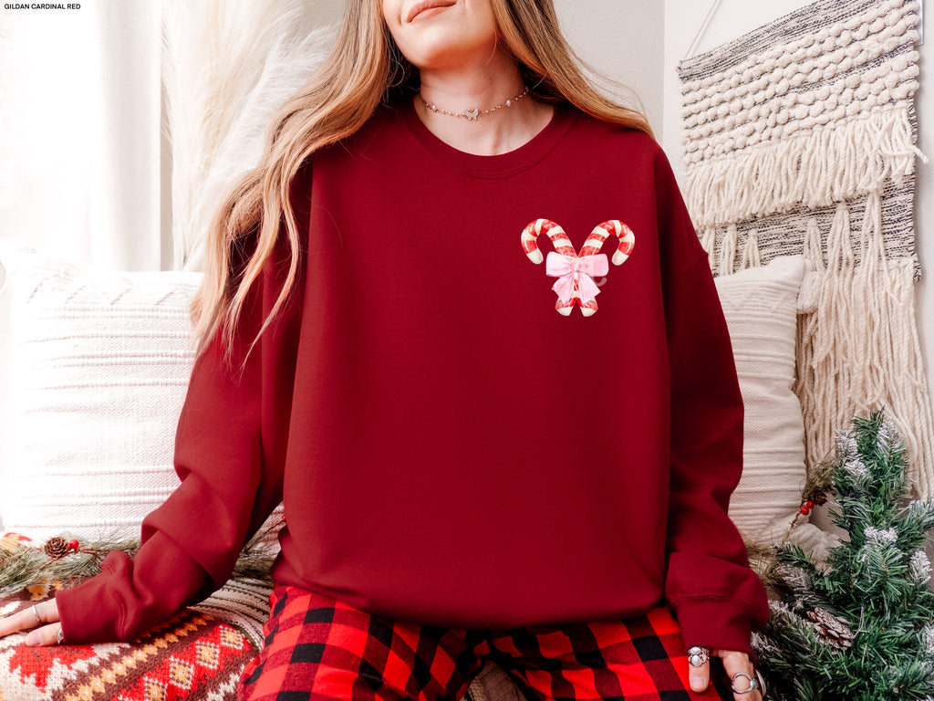 POCKET Coquette Candy Canes MATTE CLEAR FILM