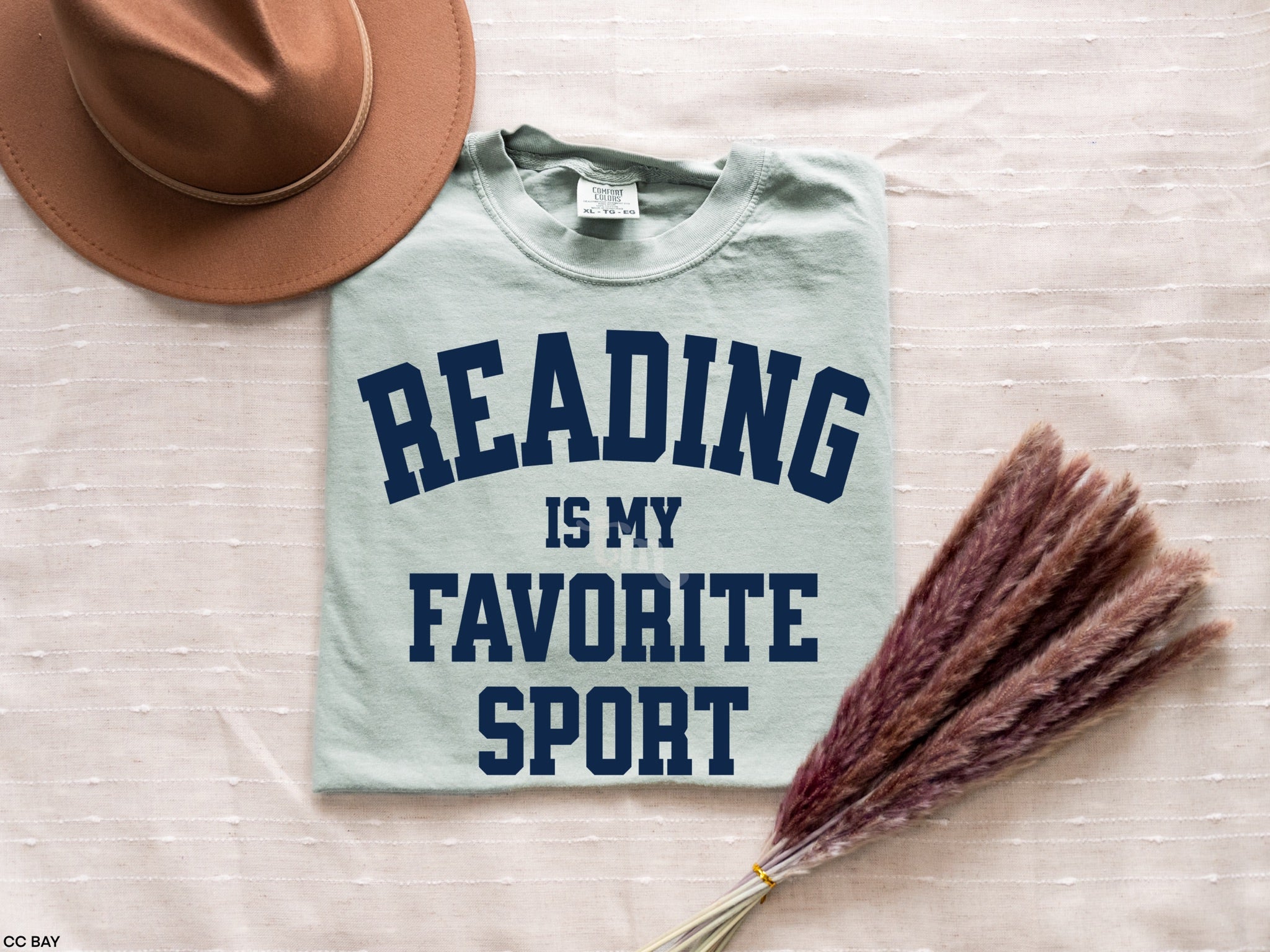 Reading is My Favorite Sport NAVY INK