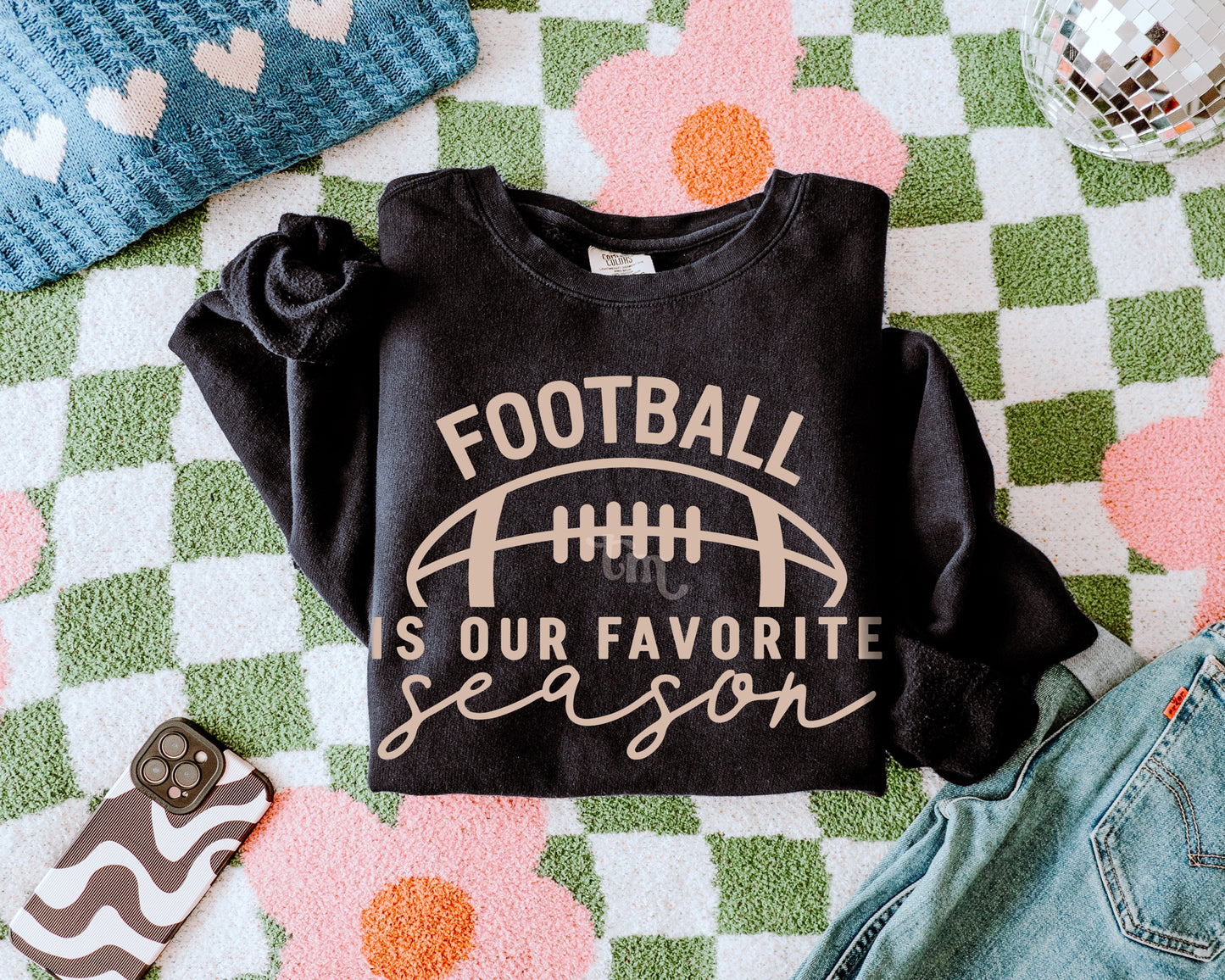 TMT // Football is Our Favorite Season LIGHT TAN INK