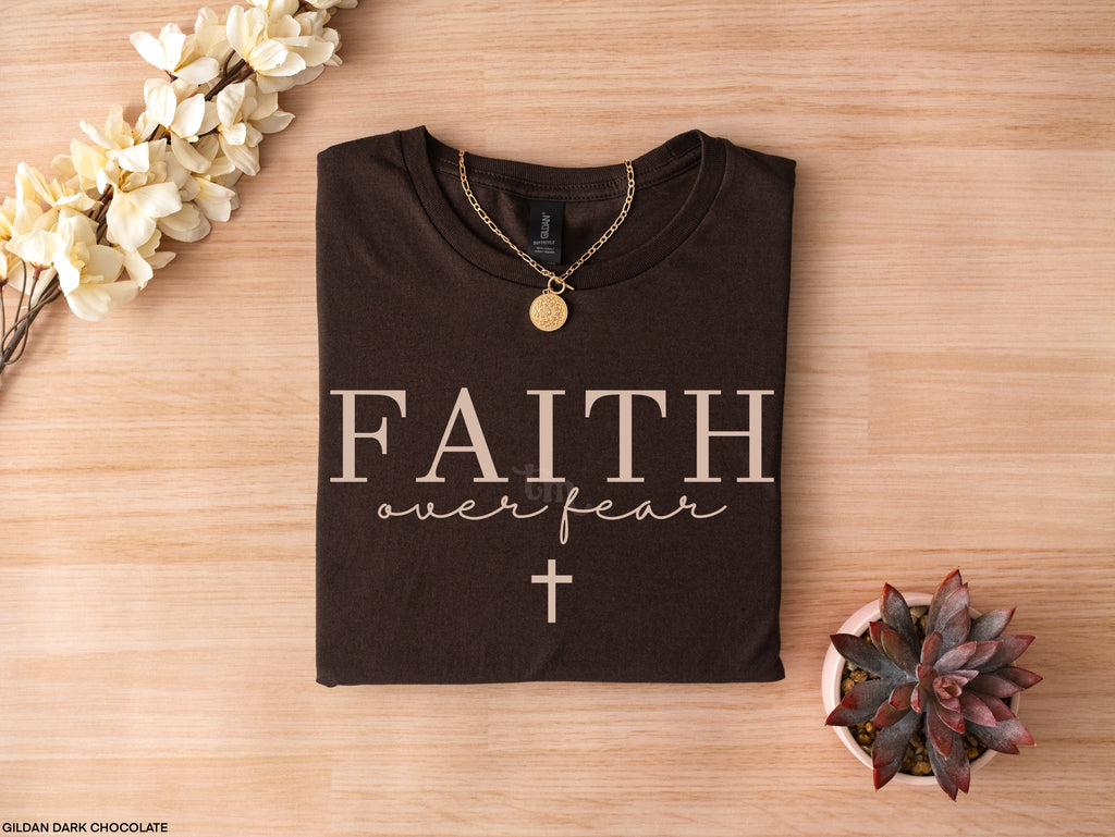 TMT // Faith Over Fear LIGHT TAN INK