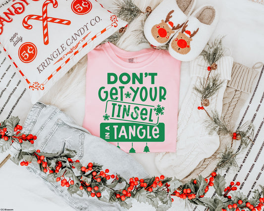 TMT // Tinsel in a Tangle KELLY GREEN INK
