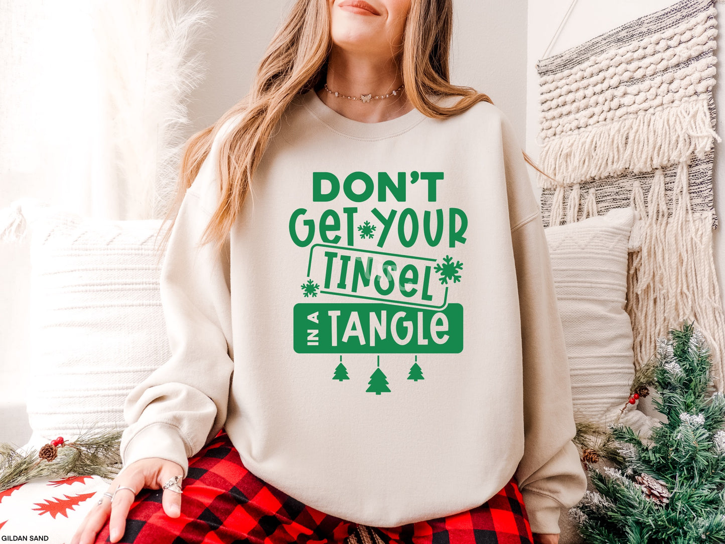 TMT // Tinsel in a Tangle KELLY GREEN INK