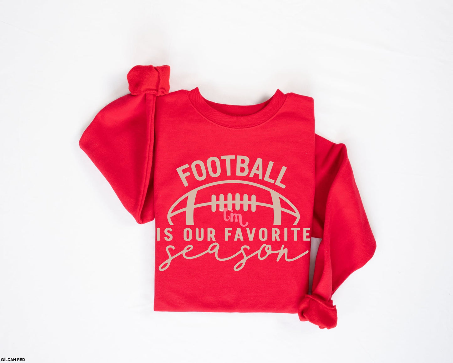TMT // Football is Our Favorite Season LIGHT TAN INK