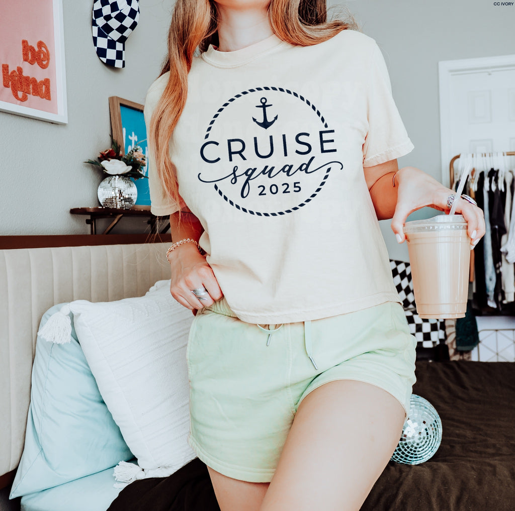 Cruise Squad 2025 NAVY INK