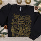 Merry Christmas Doodles METALLIC GOLD INK