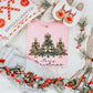 TMT // Merry Christmas Leopard Trees MATTE CLEAR FILM