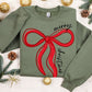 TMT // Merry Christmas Bow MATTE CLEAR FILM