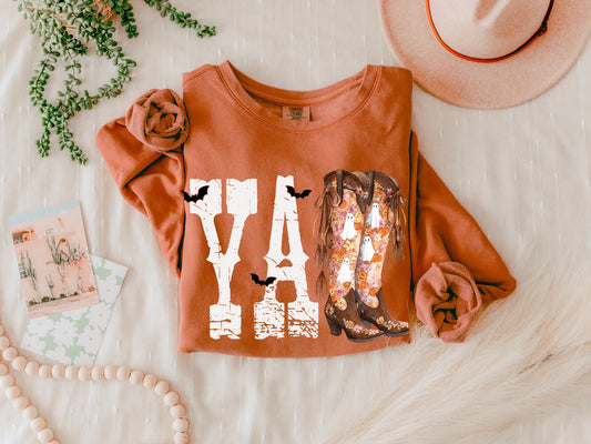 TMT // Y'all Halloween Boots MATTE CLEAR FILM