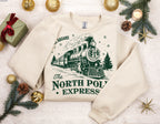 North Pole Express HUNTER GREEN INK