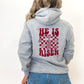 He Is Risen With Pocket BURGUNDY INK