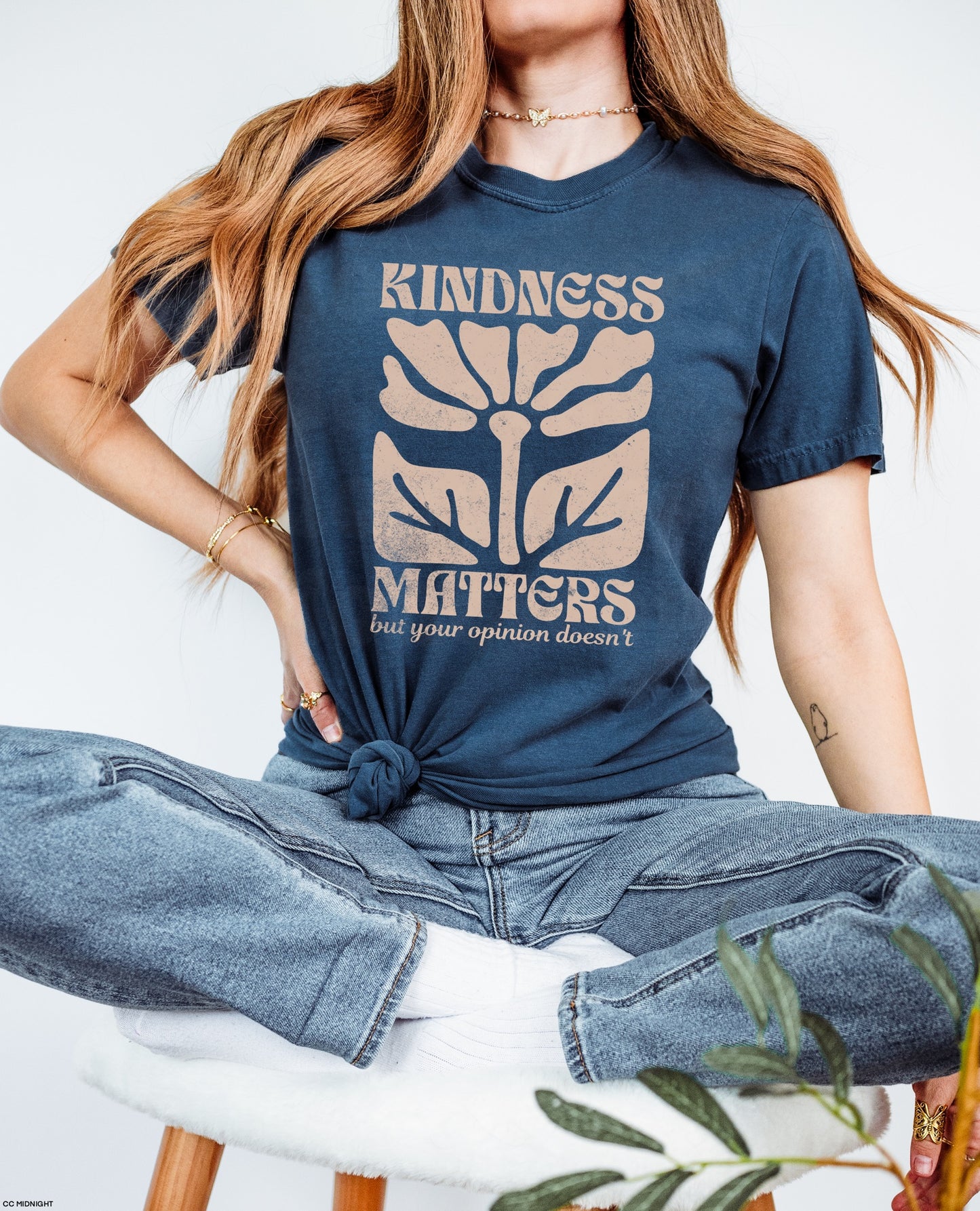 TMT // Kindness Matters LIGHT TAN INK