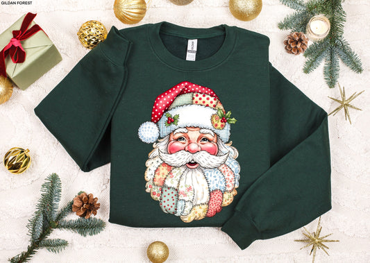 TMT // Patchwork Santa FULL SIZE + POCKET