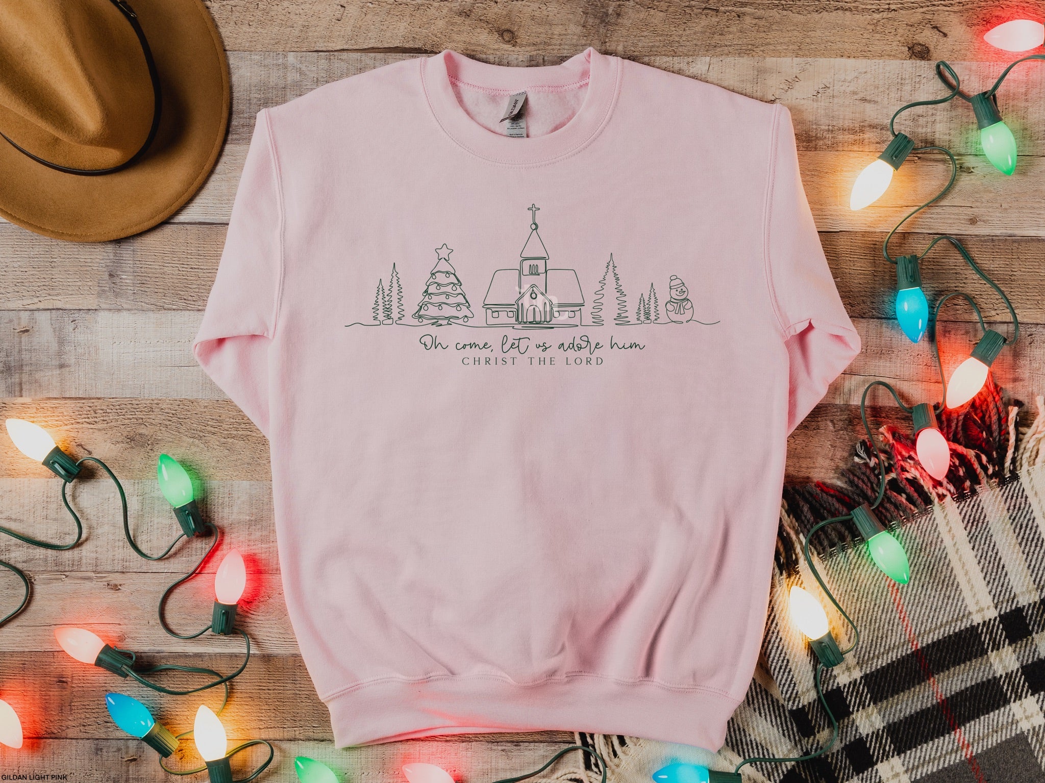 Let Us Adore Him HUNTER GREEN INK