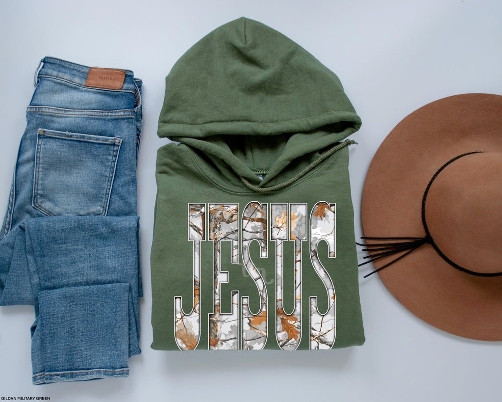 TMT // Gray Camo Jesus MATTE CLEAR FILM