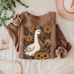 Floral Pumpkin Goose MATTE CLEAR FILM
