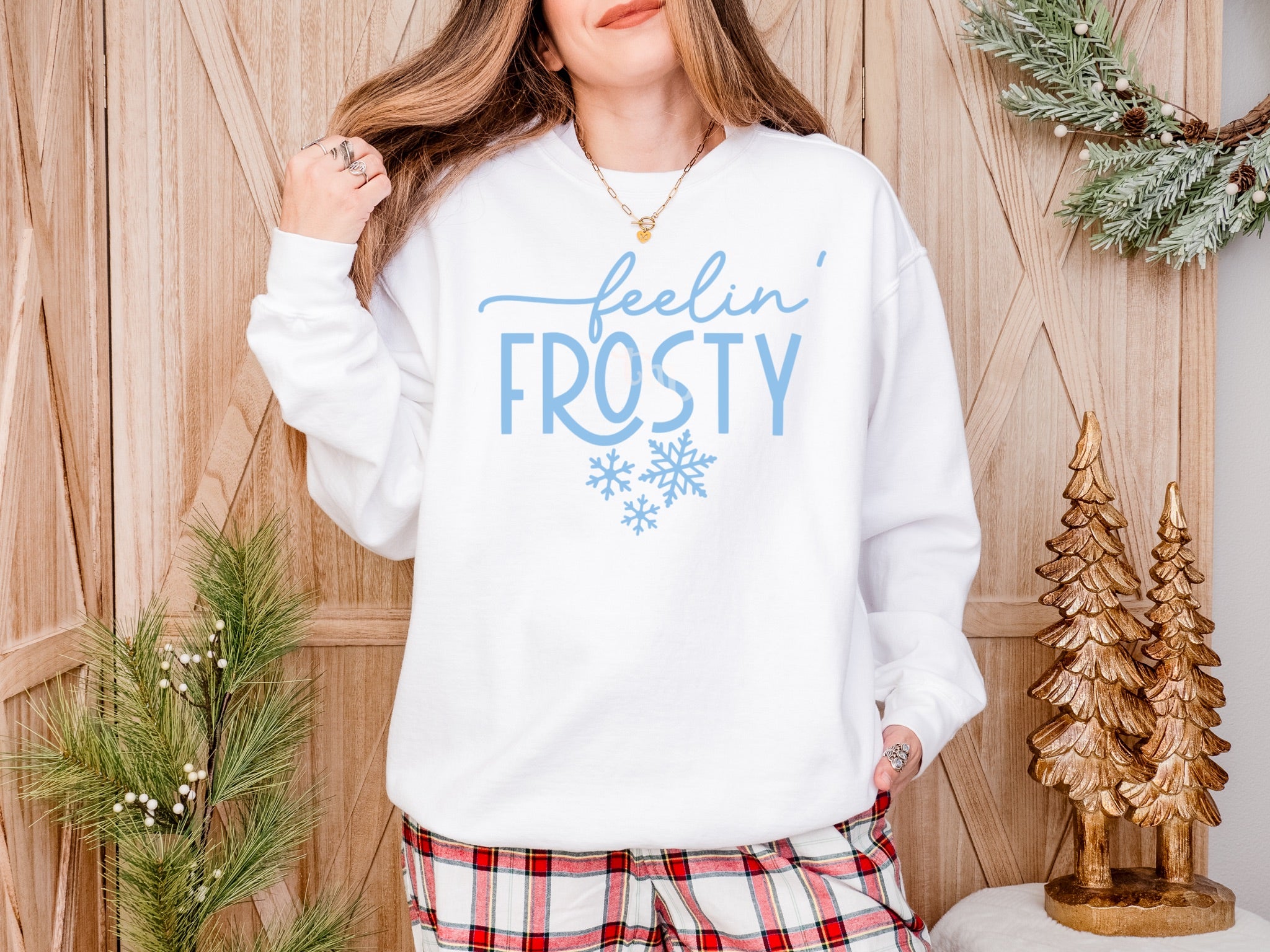 Feelin' Frosty LIGHT BLUE INK