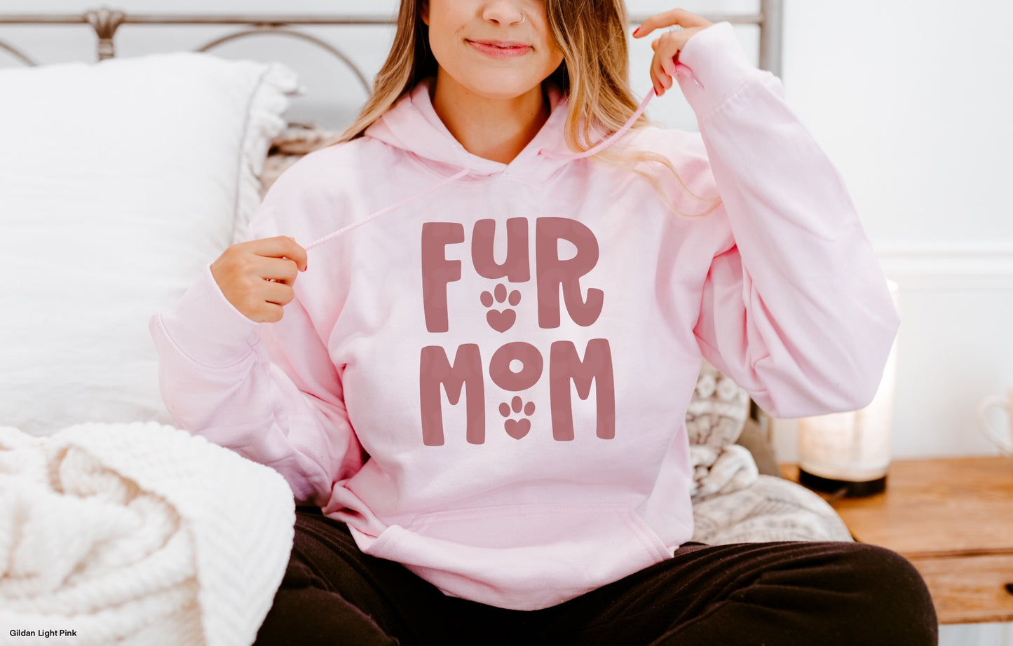 Fur Mom DUSTY ROSE INK