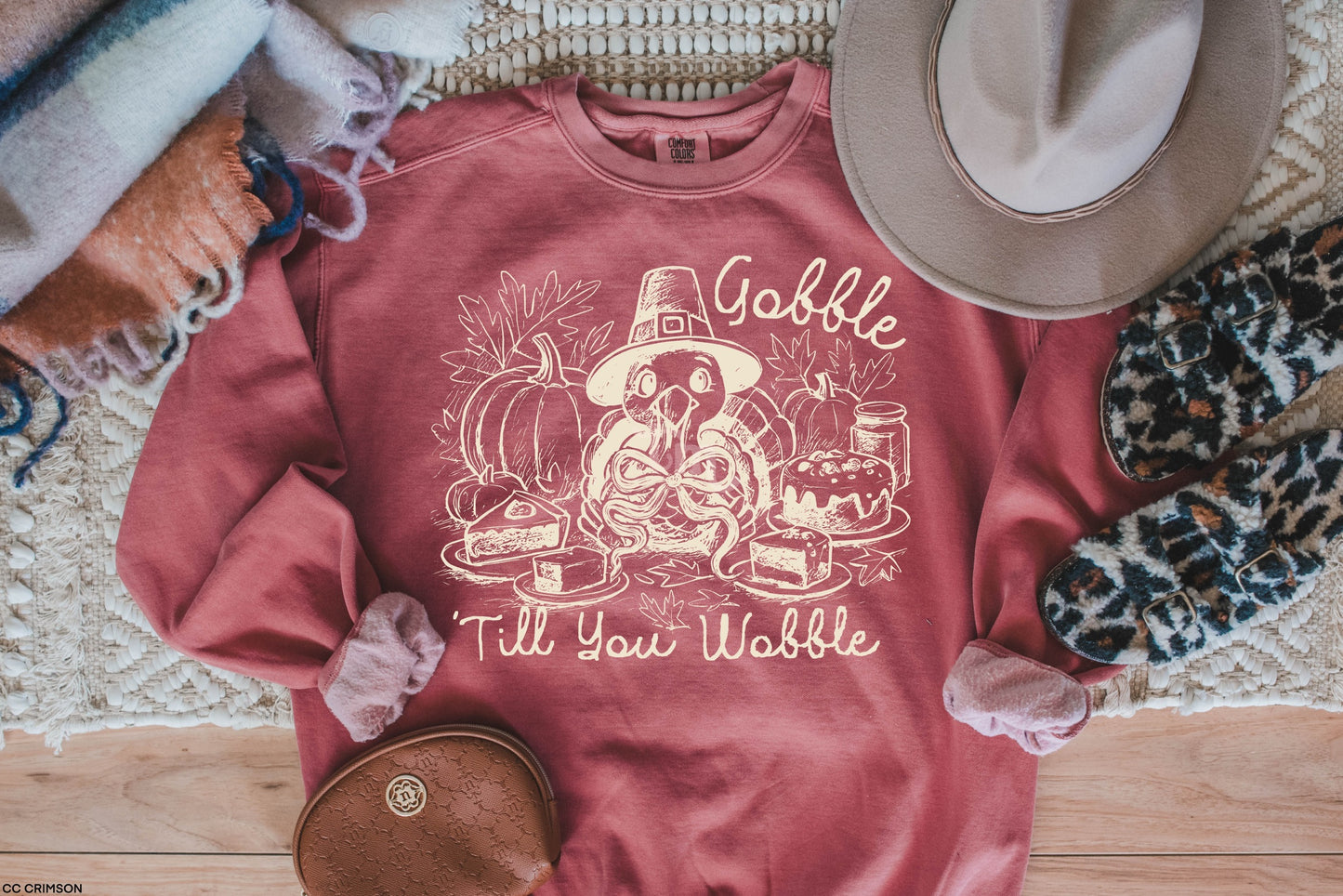 TMT // Gobble Till You Wobble BEIGE INK