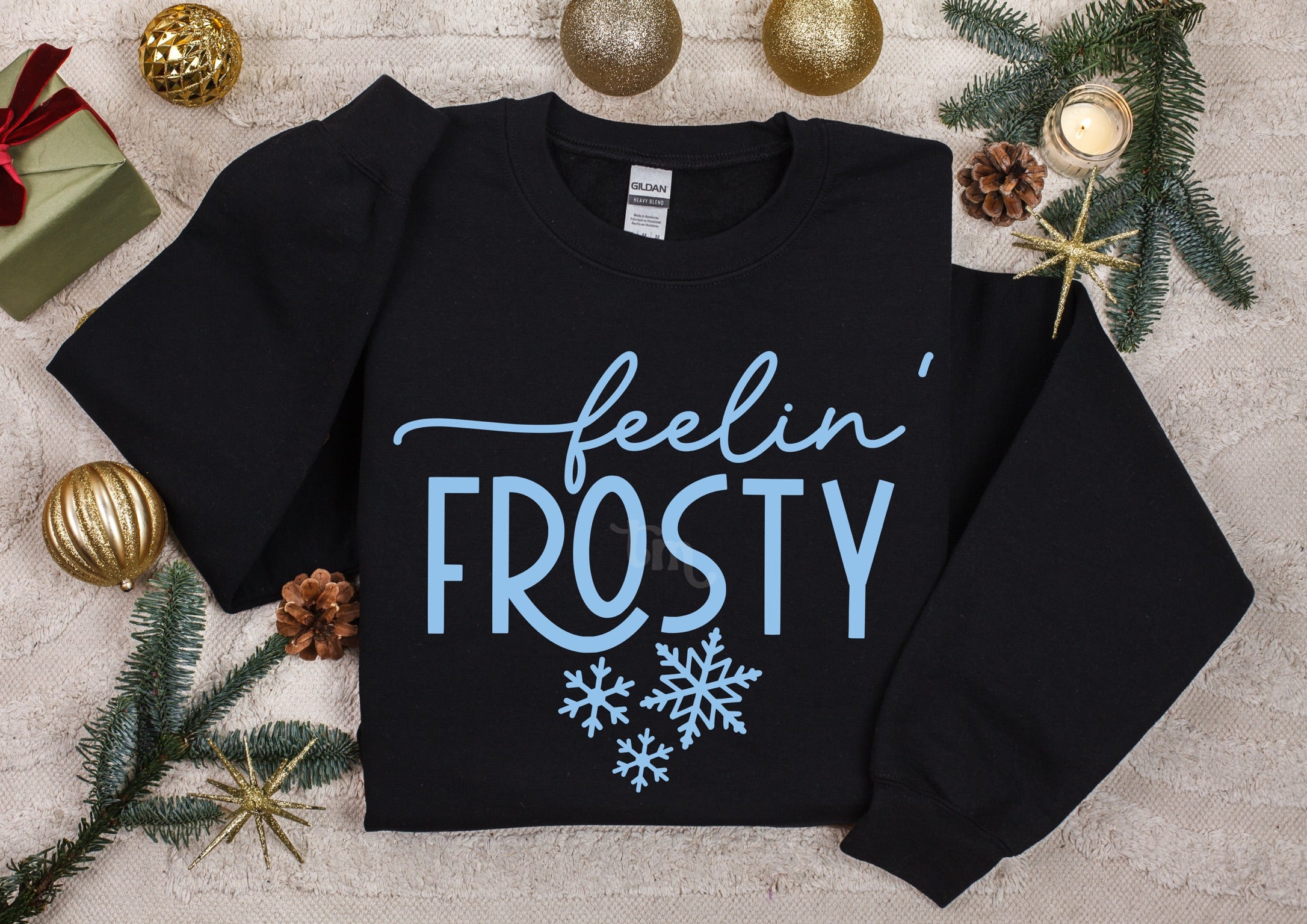 Feelin' Frosty LIGHT BLUE INK