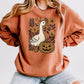 Floral Pumpkin Goose MATTE CLEAR FILM