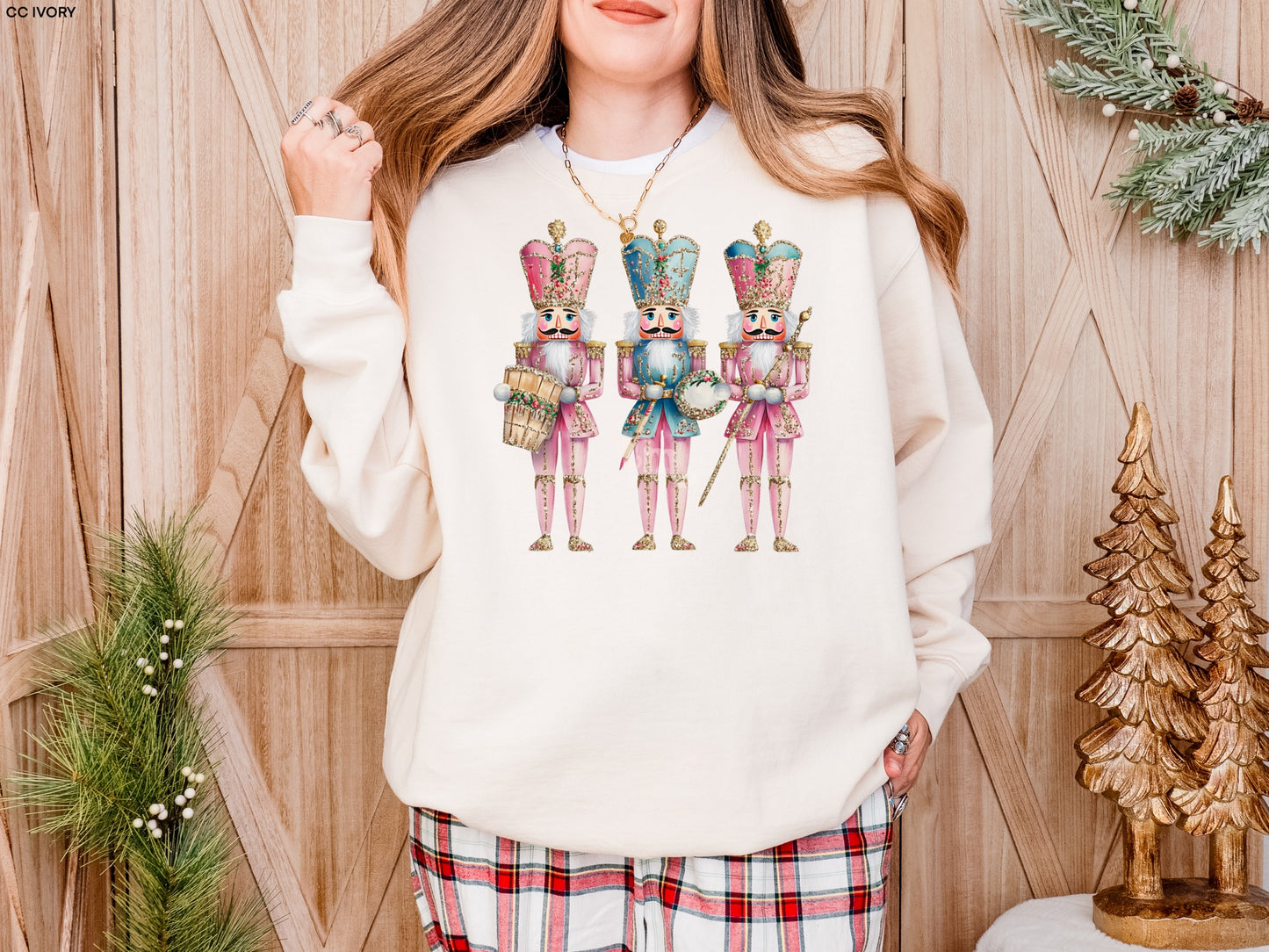 TMT // GLITTER Colorful Nutcrackers MATTE CLEAR FILM