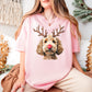 Goldendoodle Reindeer MATTE CLEAR FILM