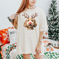 Goldendoodle Reindeer MATTE CLEAR FILM