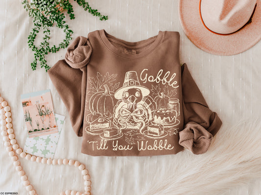 TMT // Gobble Till You Wobble BEIGE INK