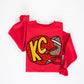 Sequin Glitter KC HELMET FULL SIZE + POCKET