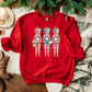 TMT // GLITTER Colorful Nutcrackers MATTE CLEAR FILM