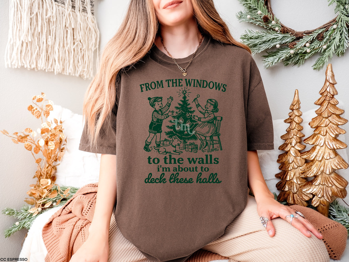 TMT // Deck These Halls HUNTER GREEN INK