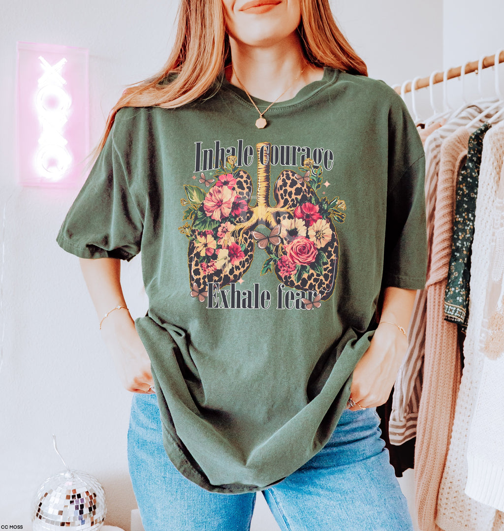 Inhale Courage MATTE CLEAR FILM