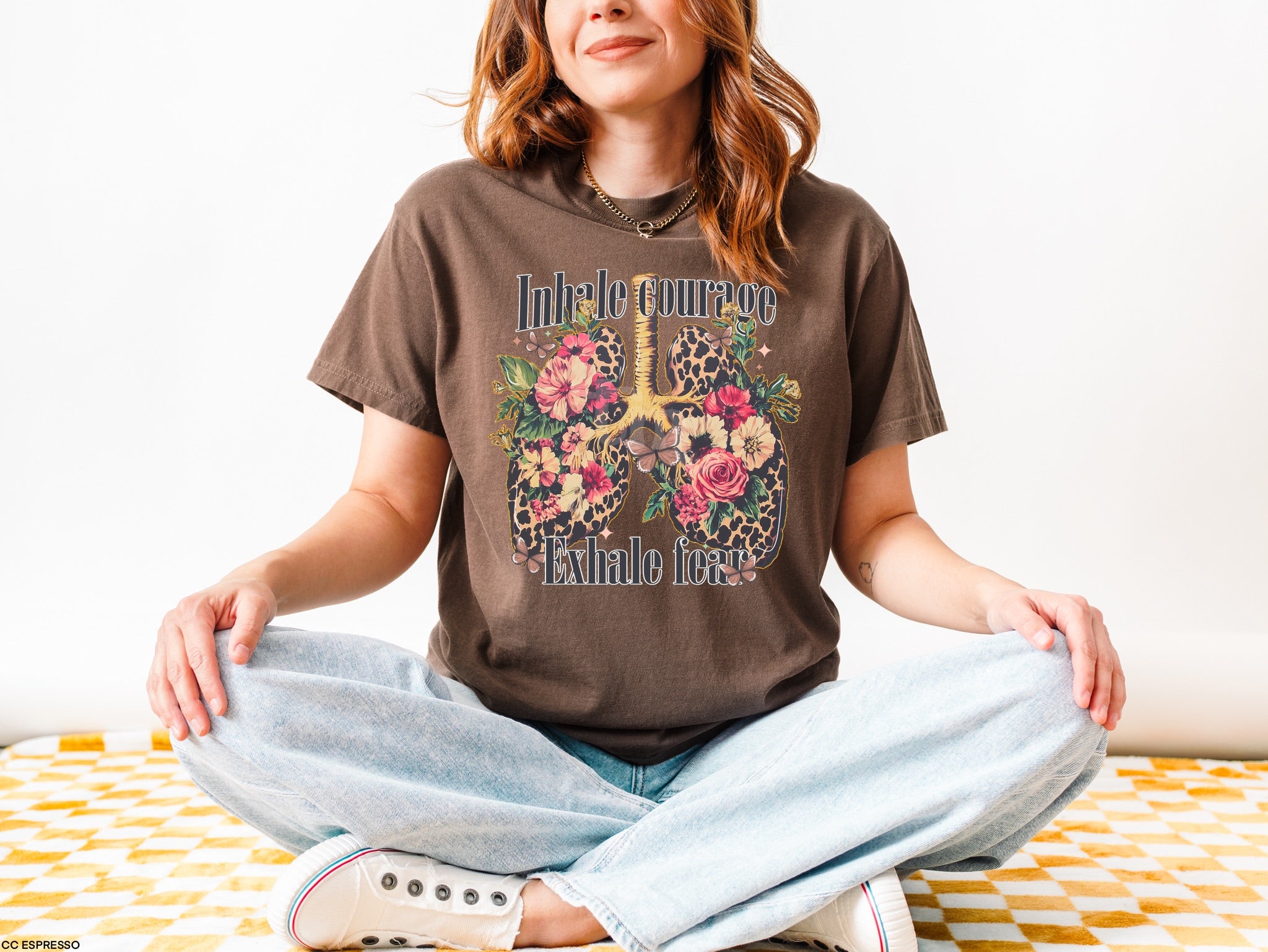 Inhale Courage MATTE CLEAR FILM